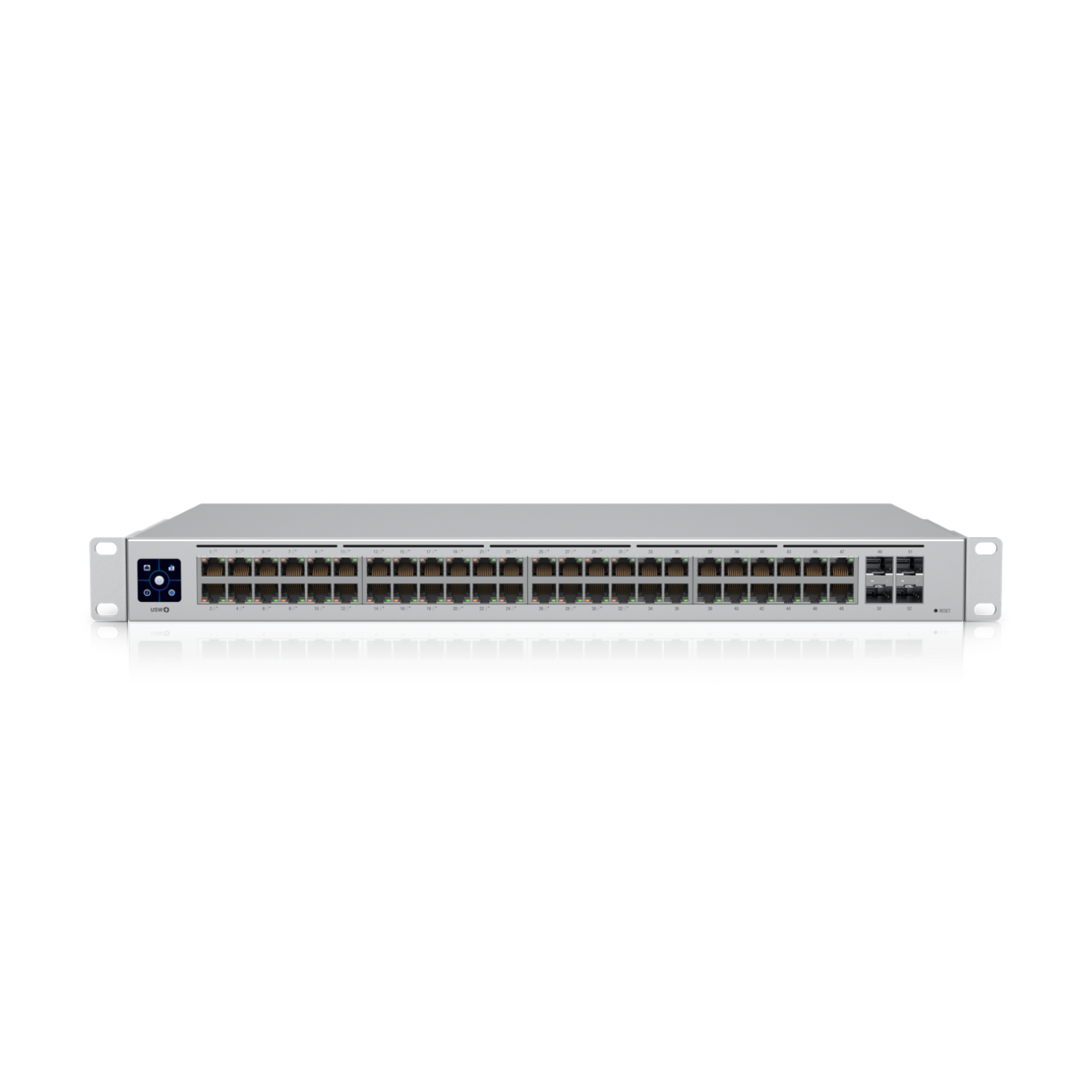 Ubiquiti Networks UniFi USW-48-POE switch-uri Gestionate L2 Gigabit Ethernet (10/100/1000) Power over Ethernet (PoE) Suport 1U Din oţel inoxidabil