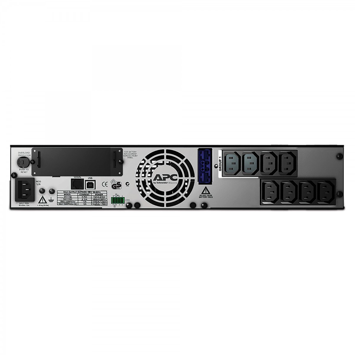 SMX750I | APC | APC Smart-UPS Line-Interactive 750 VA 600 W 8 ieșire(i) AC APC Smart-UPS Line-Interactive 750 VA 600 W 8 ieșire(i) AC