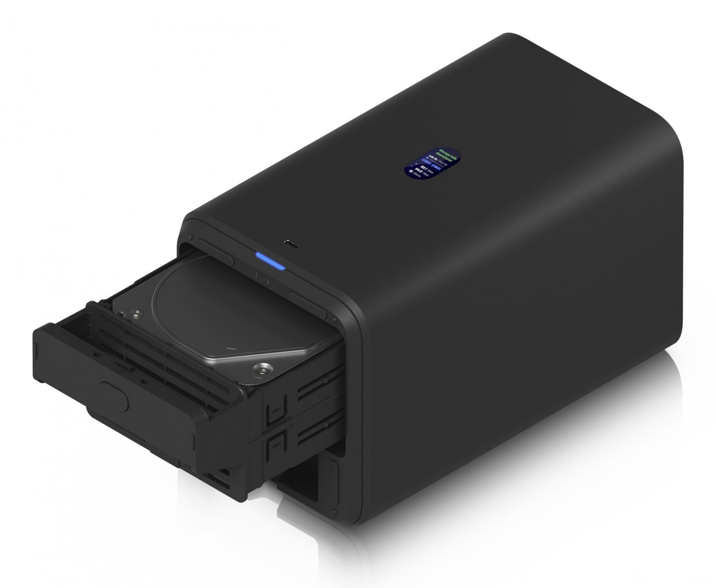 Ubiquiti Network Attached Storage UniFi Desktop 2.5 GbE PoE++, UNAS-2-B – Ubiquiti UNAS-2-B