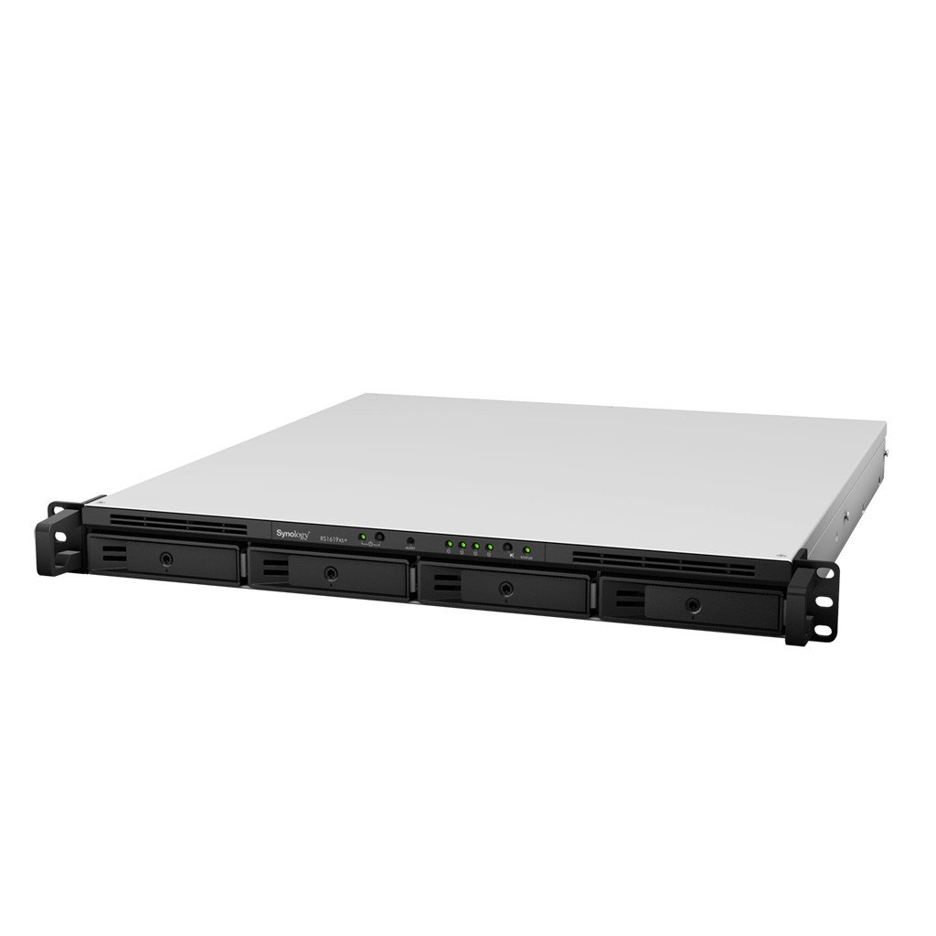 Synology RackStation RS1619xs+ NAS Rackmount 1U 4-Bay Intel Xeon D-1527 Quad-Core – Synology RS1619XS+