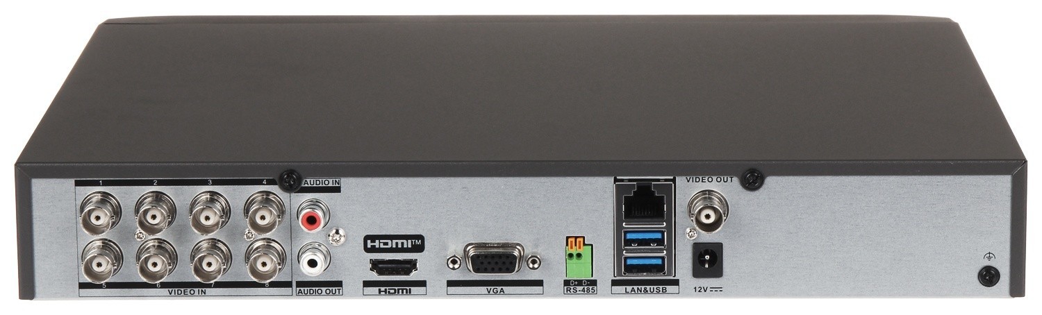 DVR AcuSense Hikvision, 8 canale analogice, 5MP, H.265, 1 HDD SATA - iDS-7208HUHI-M1/X – HIKVISION iDS-7208HUHI-M1/X