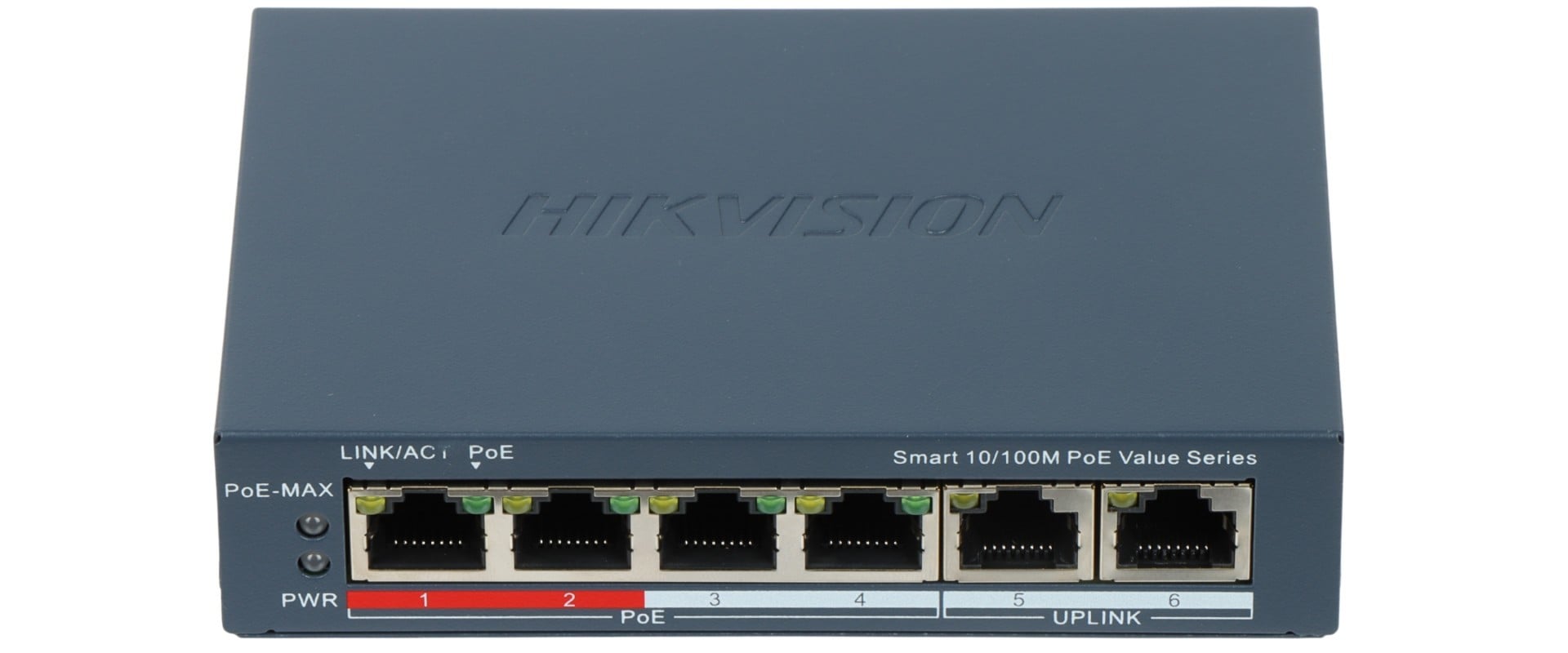 HIKVISION DS-3E1106P-EI/M – Switch PoE Hikvision Smart Managed, 4 porturi PoE, Fast Ethernet, DS-3E1106P-EI/M Switch PoE Hikvision Smart Managed, 4 porturi PoE, Fast Ethernet, DS-3E1106P-EI/M – HIKVISION DS-3E1106P-EI/M