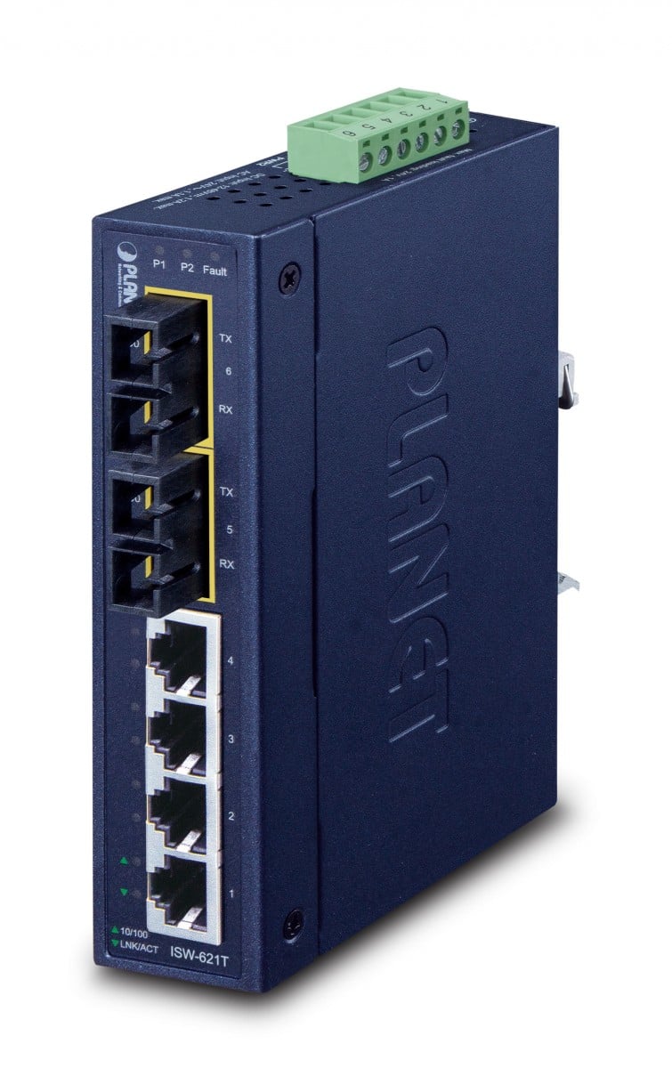 ISW-621T | PLANET | PLANET ISW-621T switch-uri Fara management L2 Fast Ethernet (10/100) Albastru PLANET ISW-621T switch-uri Fara management L2 Fast Ethernet (10/100) Albastru
