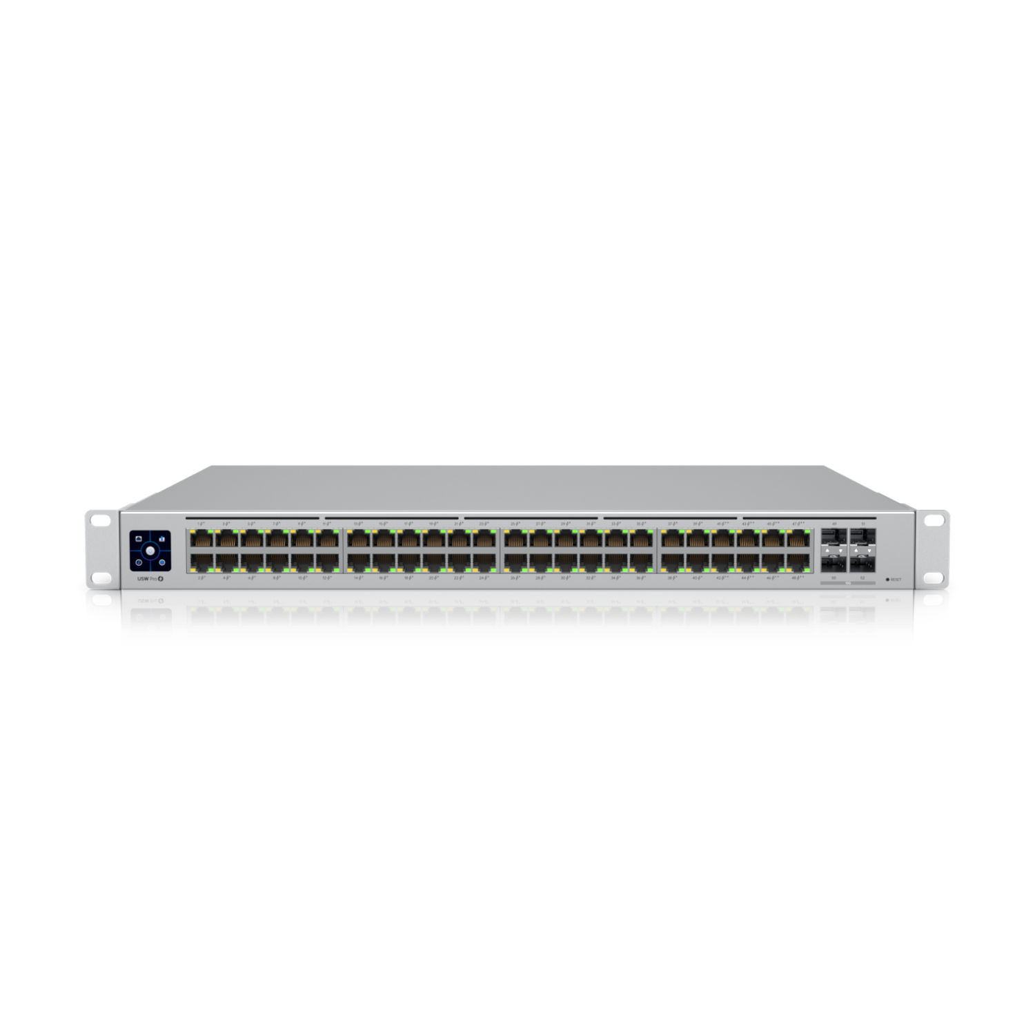 Ubiquiti USW-Pro-48-POE Networks UniFi Pro 48-Port PoE Gestionate L2/L3 Gigabit Ethernet (10/100/1000) Power over Ethernet (PoE) Suport 1U Argint