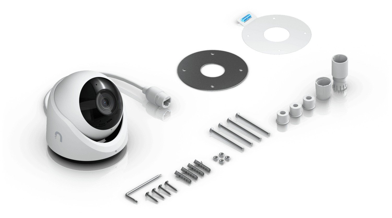 Ubiquiti UVC-G6-Turret-W – Ubiquiti UniFi Protect G6 Turret – Cameră IP 4K 3864×2160, Interior/Exterior, montaj tavan/perete, PoE Ubiquiti UniFi Protect G6 Turret – Cameră IP 4K 3864×2160, Interior/Exterior, montaj tavan/perete, PoE – Ubiquiti UVC-G6-Turret-W