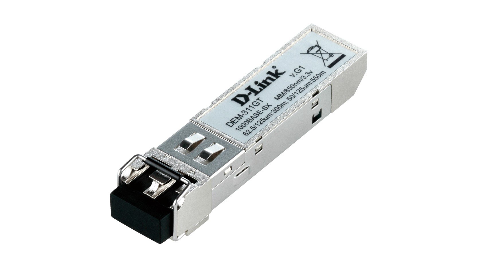 D-Link DEM-311GT – D-Link DEM-311GT module de emisie-recepție pentru rețele Fibră optică 1000 Mbit/s SFP 850 nm D-Link DEM-311GT module de emisie-recepție pentru rețele Fibră optică 1000 Mbit/s SFP 850 nm – D-Link DEM-311GT