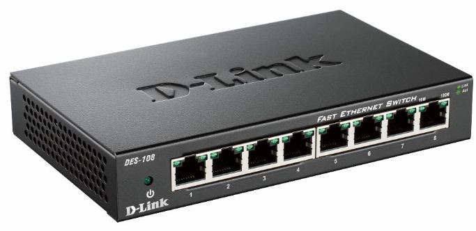 D-Link DES-108/E – D-Link DES-108 Negru D-Link DES-108 Negru – D-Link DES-108/E