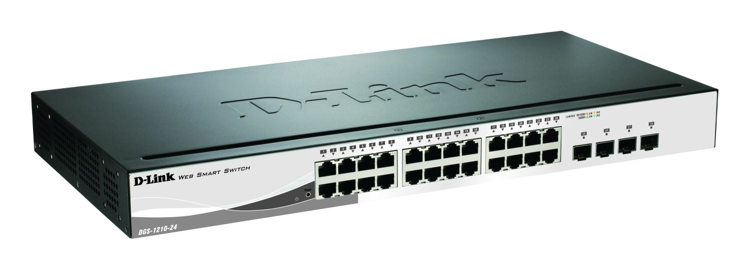 D-Link DGS-1210-24/E – D-Link DGS-1210-24/E 24-PORT GIGABIT SMART SWITCH/LAYER2 MANAGED D-Link DGS-1210-24/E 24-PORT GIGABIT SMART SWITCH/LAYER2 MANAGED – D-Link DGS-1210-24/E