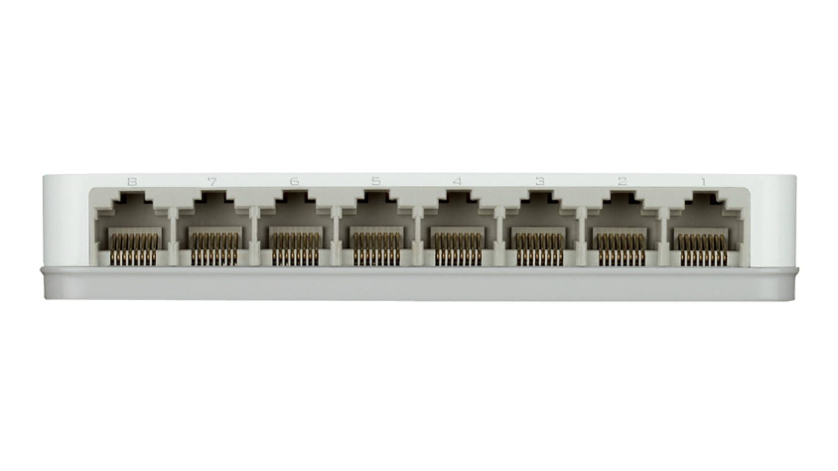 D-Link GO-SW-8G/E switch-uri Fara management Gigabit Ethernet (10/100/1000) Alb