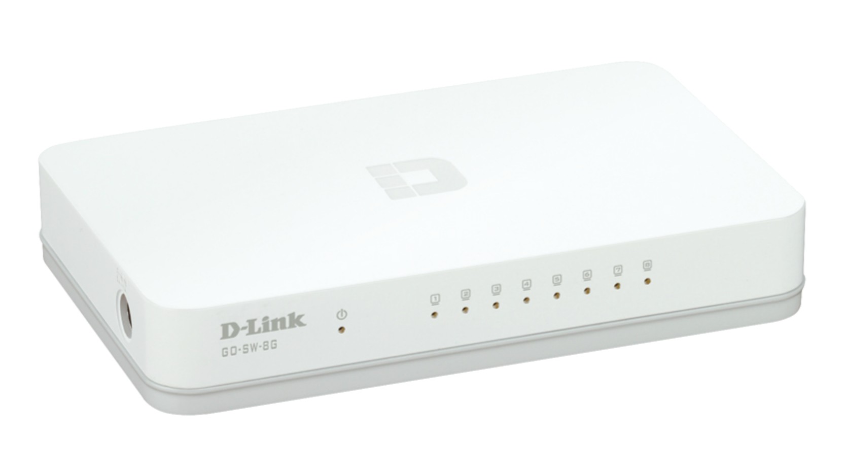 D-Link GO-SW-8G/E switch-uri Fara management Gigabit Ethernet (10/100/1000) Alb