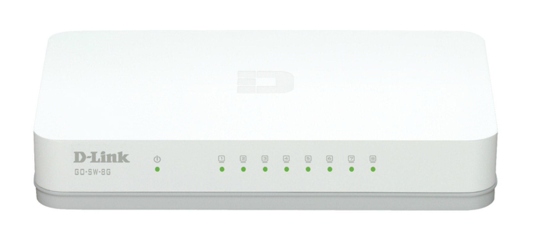 D-Link GO-SW-8G/E switch-uri Fara management Gigabit Ethernet (10/100/1000) Alb
