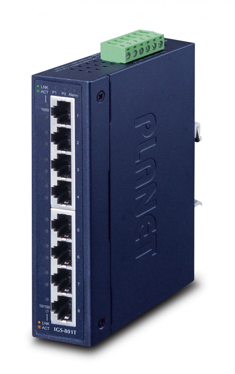 PLANET IGS-801T Switch Unmanaged 8 Porturi Gigabit Ethernet – PLANET IGS-801T