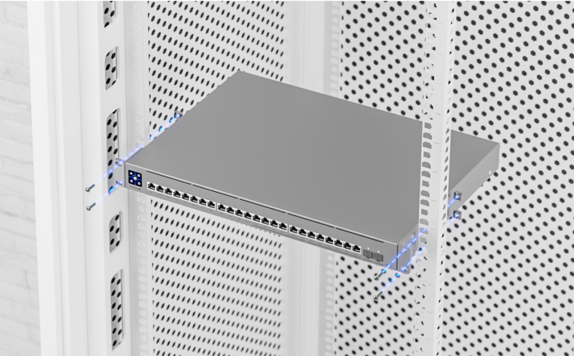 Ubiquiti Networks USW-ENTERPRISE-24-POE switch-uri Gestionate L3 Gigabit Ethernet (10/100/1000) Power over Ethernet (PoE) Suport Argint