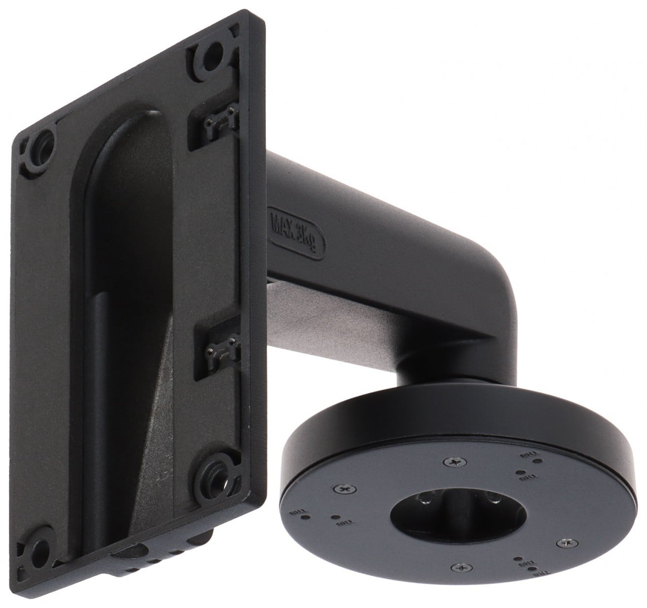 HIKVISION DS-1273ZJ-130-TRL(Black) – Suport de perete pentru cameră Dome, aliaj de aluminiu, cu placă adaptoare, negru, Hikvision - DS-1273ZJ-130-TRL(Black) Suport de perete pentru cameră Dome, aliaj de aluminiu, cu placă adaptoare, negru, Hikvision - DS-1273ZJ-130-TRL(Black) – HIKVISION DS-1273ZJ-130-TRL(Black)