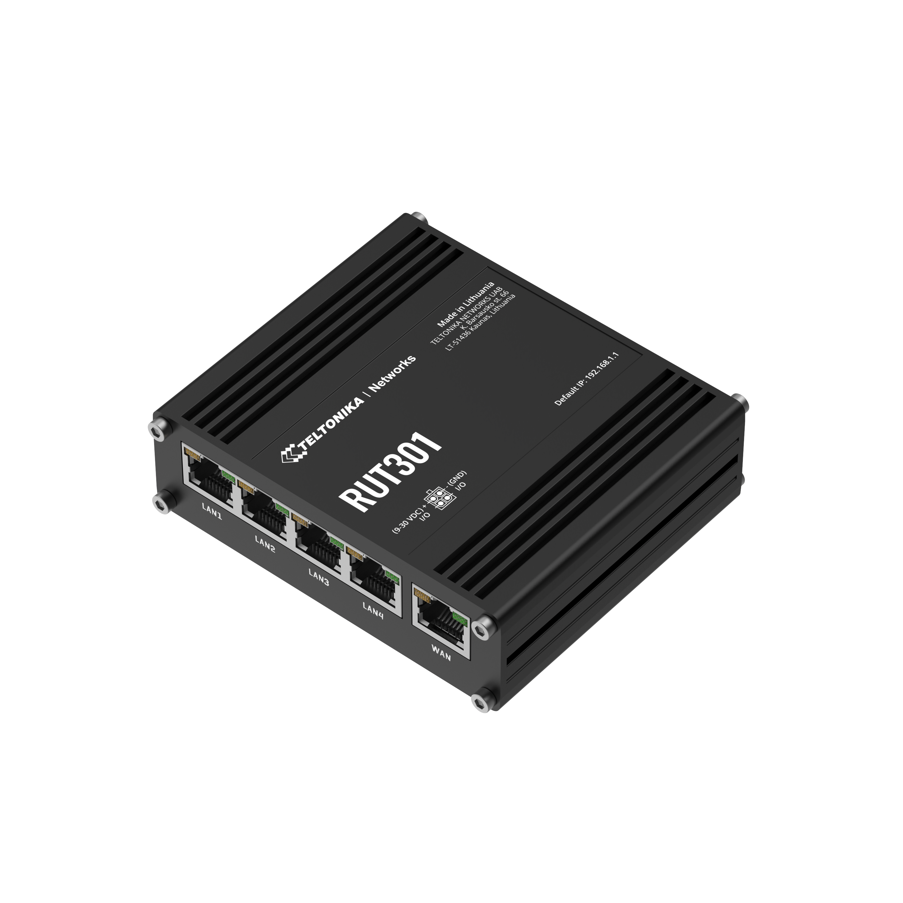 RUT301000000 | Teltonika | Teltonika RUT301 (EU) ethernet router Router rețea celulară Teltonika RUT301 (EU) ethernet router Router rețea celulară