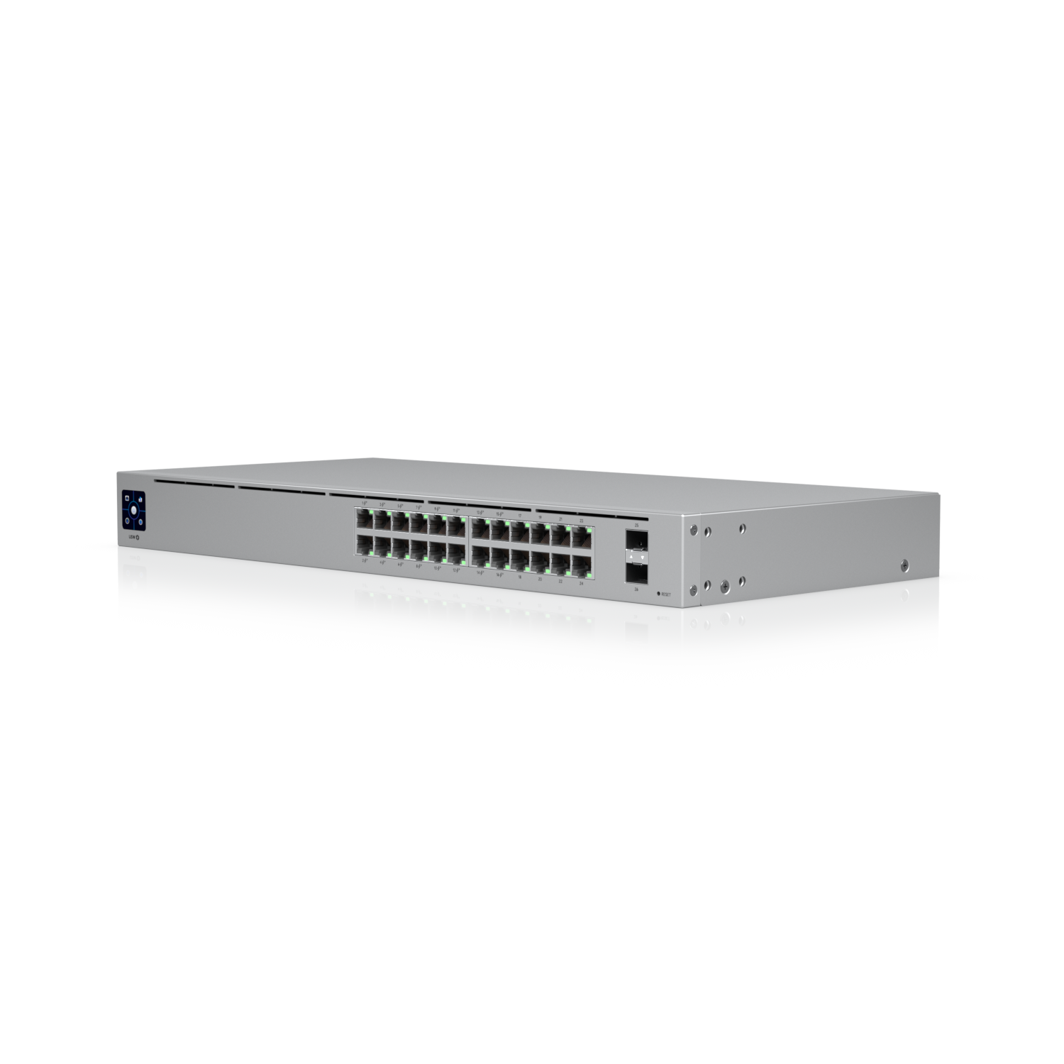 Ubiquiti USW-24-POE UniFi 24-Port PoE Gestionate L2/L3 Gigabit Ethernet (10/100/1000) Power over Ethernet (PoE) Suport 1U Argint