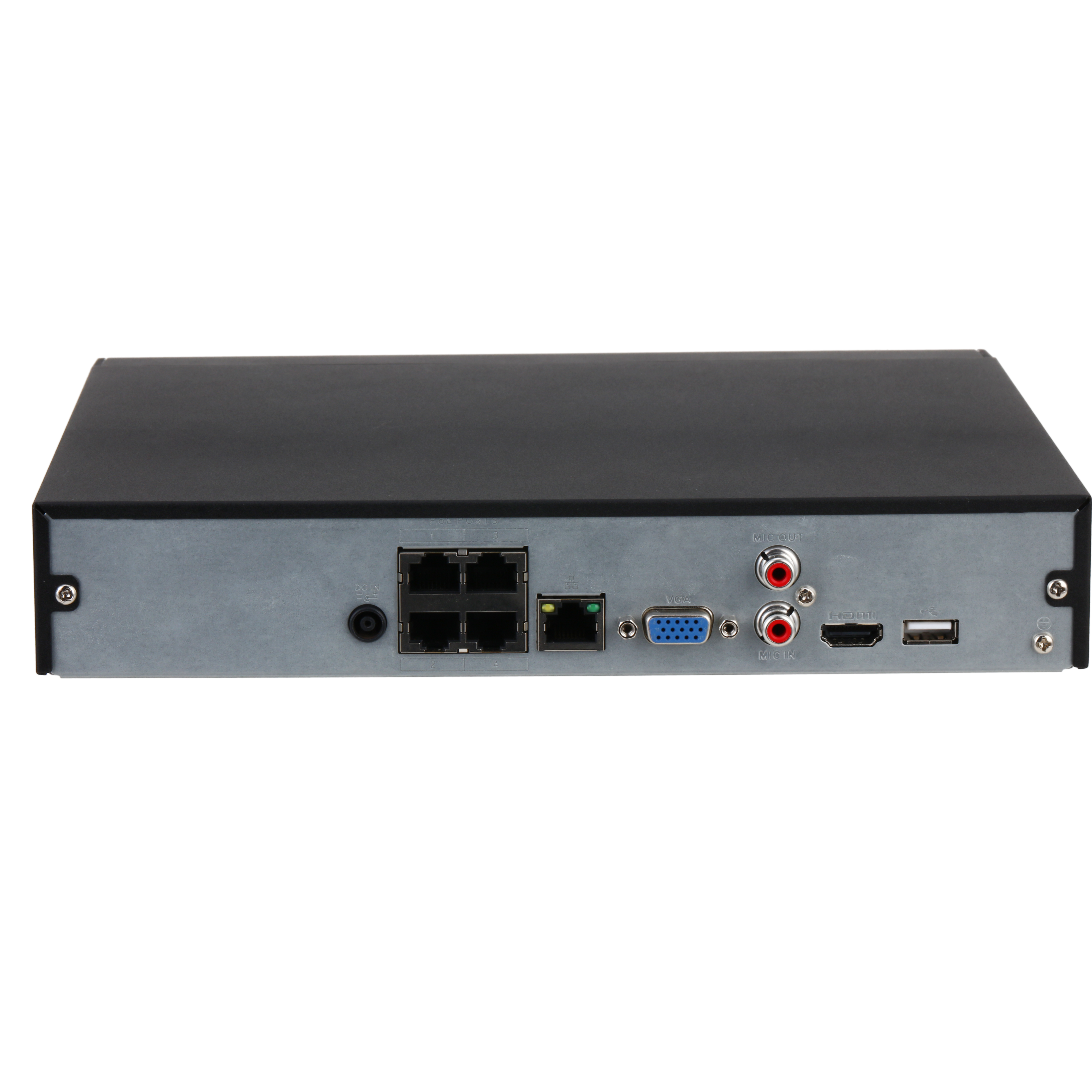 Dahua NVR4104HS-P-4KS3 Recorder video de rețea 4CH Compact 1U 4PoE 1HDD Lite