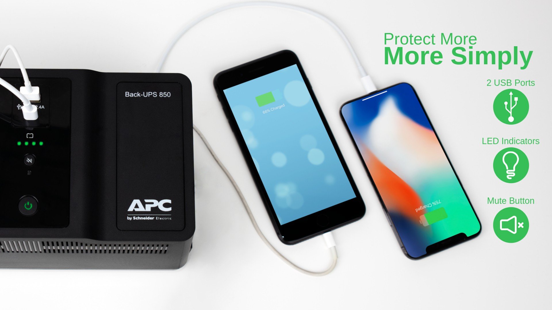 BE850G2-GR | APC | APC BE850G2-GR surse neîntreruptibile de curent (UPS) Standby (Offline) 0,85 kVA 520 W 8 ieșire(i) AC APC BE850G2-GR surse neîntreruptibile de curent (UPS) Standby (Offline) 0,85 kVA 520 W 8 ieșire(i) AC