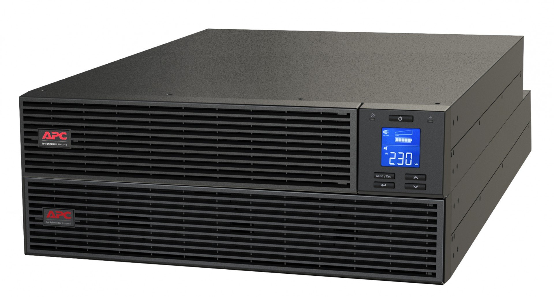 SRV3KRILRK | APC | APC Easy UPS ONLINE SRV RM Ext. 3000VA230V surse neîntreruptibile de curent (UPS) Conversie dublă (online) 3 kVA 2400 W 7 ieșire(i) AC APC Easy UPS ONLINE SRV RM Ext. 3000VA230V surse neîntreruptibile de curent (UPS) Conversie dublă (online) 3 kVA 2400 W 7 ieșire(i) AC