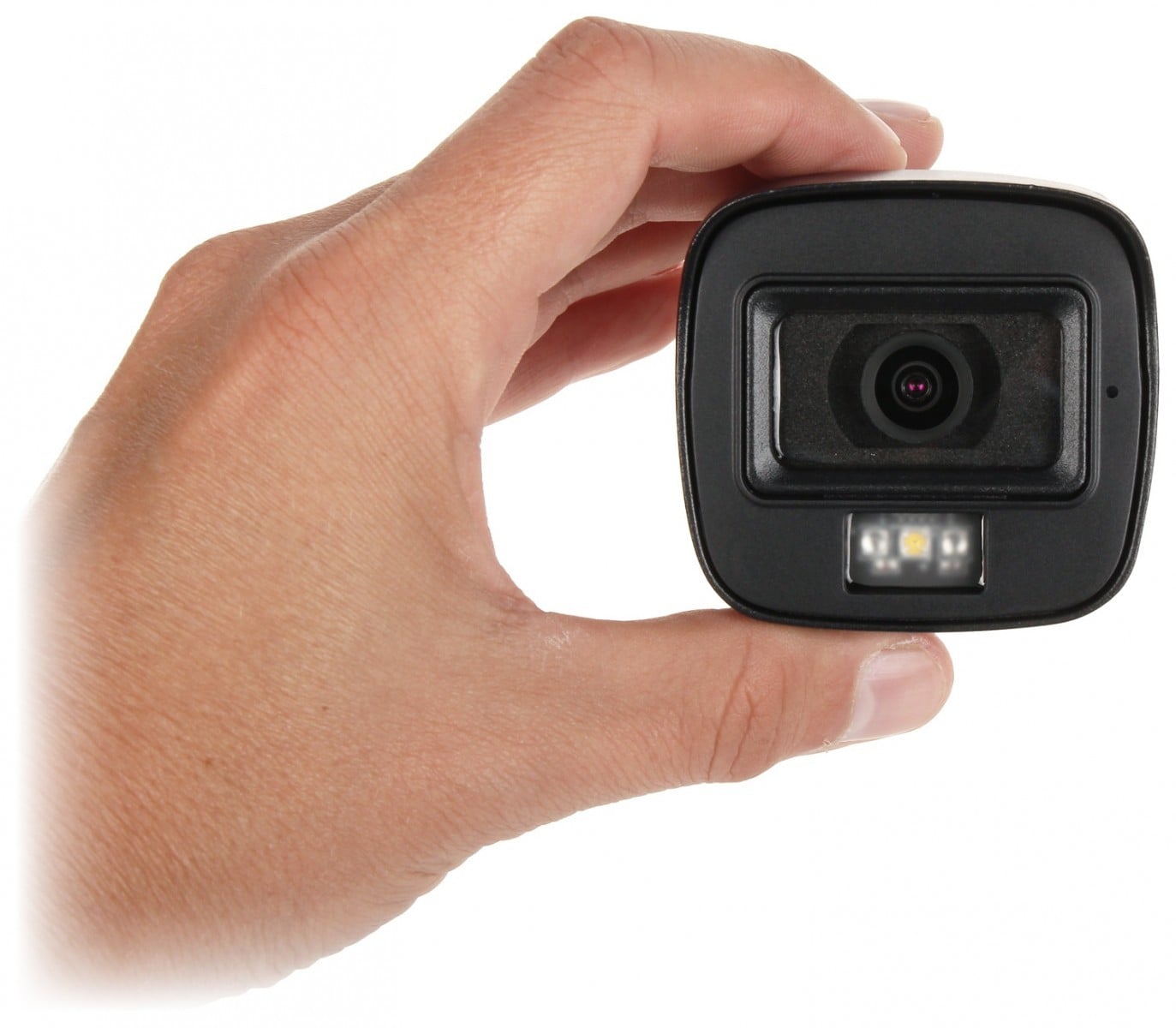 Camera analogica 2MP, Bullet, lentila 2.8mm, IR 30m, lumina alba 20m, microfon, Hikvision - DS-2CE16D0T-LFS(2.8mm) – HIKVISION DS-2CE16D0T-LFS(2.8mm)
