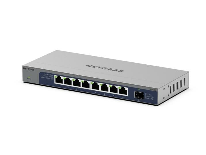 Netgear GS108X-100EUS – NETGEAR GS108X Switch 8-Port Gigabit + 10G SFP+ Uplink Unmanaged NETGEAR GS108X Switch 8-Port Gigabit + 10G SFP+ Uplink Unmanaged – Netgear GS108X-100EUS