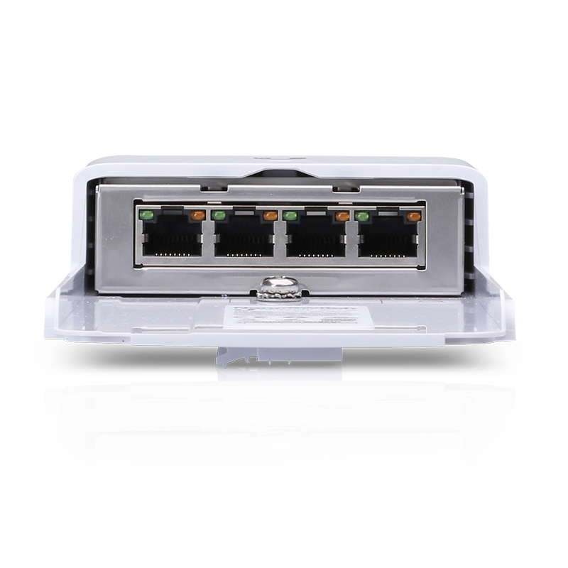 Ubiquiti NanoSwitch N-SW Outdoor 4-Port Gigabit PoE Passthrough – Ubiquiti N-SW