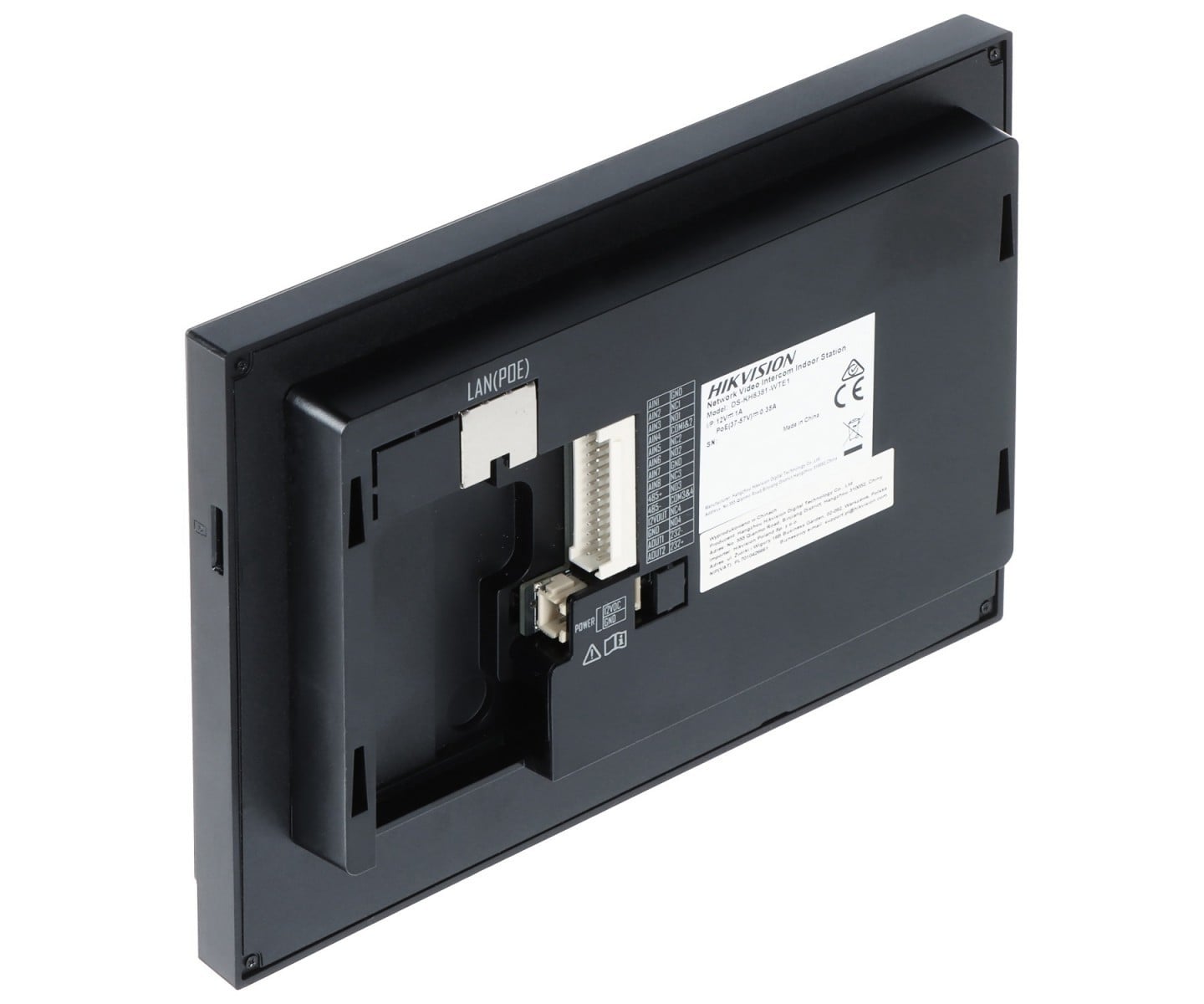 Monitor videointerfon TCP/IP, IPS LCD 7 inch touch screen, Wi-Fi, PoE, Alarma IN - HIKVISION DS-KH8381-WTE1 – HIKVISION DS-KH8381-WTE1