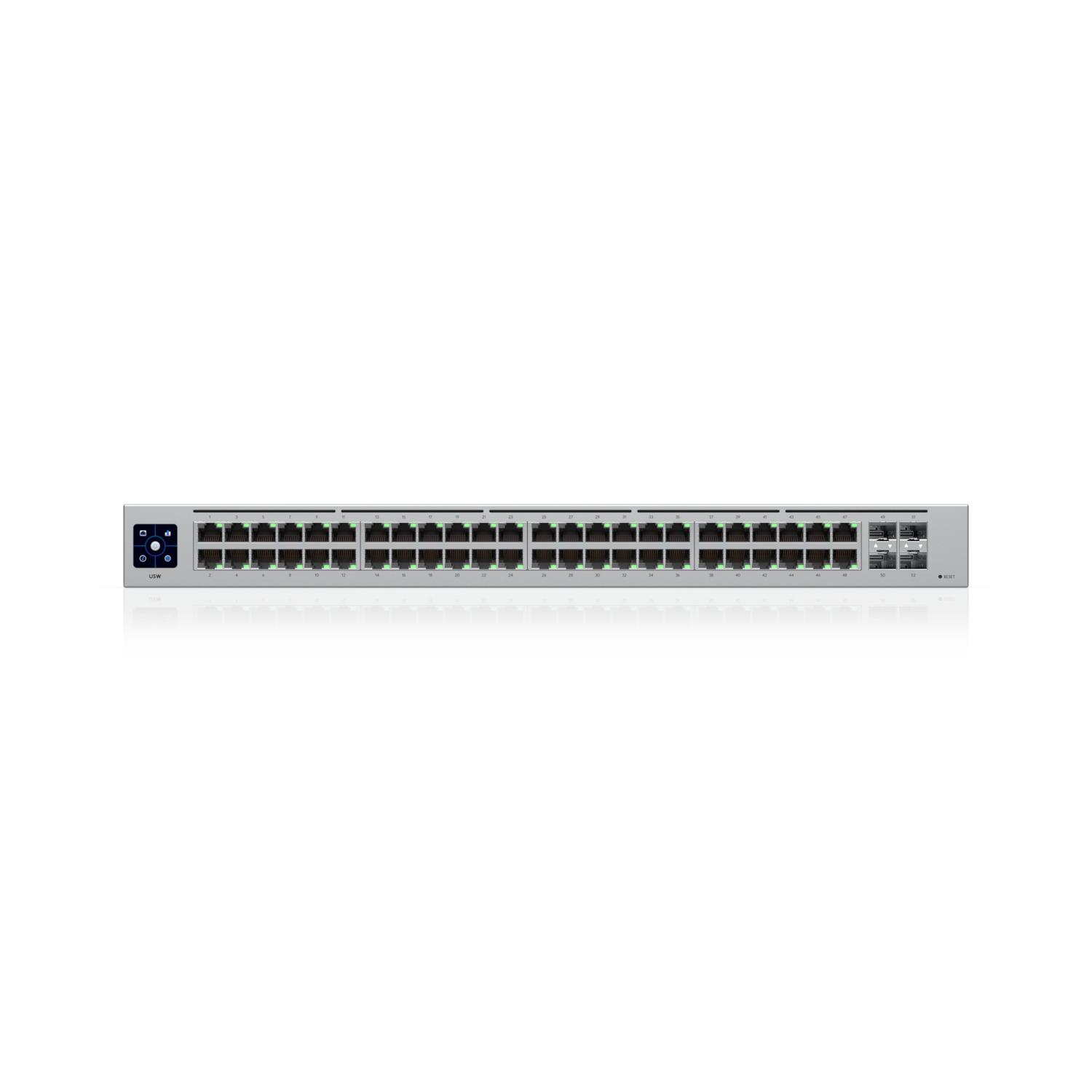 USW-48 | Ubiquiti | Ubiquiti Networks UniFi USW-48 switch-uri Gestionate L2 Gigabit Ethernet (10/100/1000) Argint Ubiquiti Networks UniFi USW-48 switch-uri Gestionate L2 Gigabit Ethernet (10/100/1000) Argint