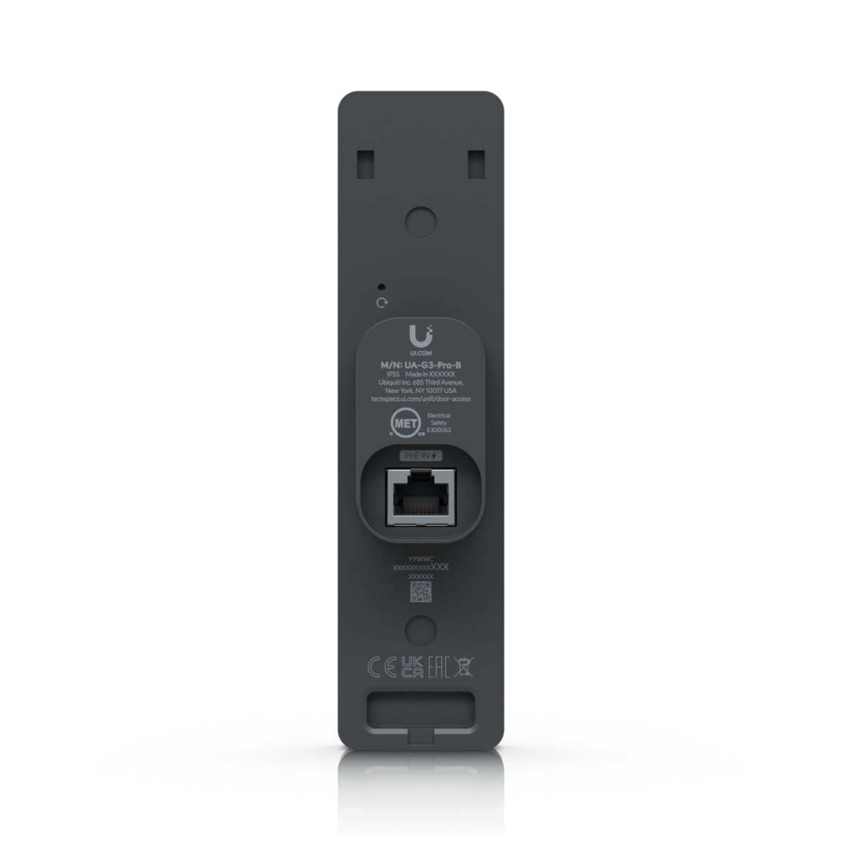 Ubiquiti cititor profesional pentru control acces interior-exterior PoE PIN NFC IP55, UA-G3-Pro-B – Ubiquiti UA-G3-PRO-B