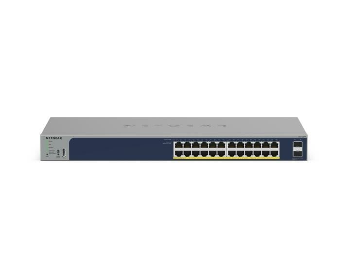 NETGEAR GS724TPv3 24-Port Gigabit PoE+ Smart Switch – Netgear GS724TPP-300EUS