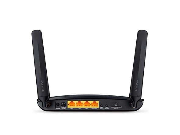 TP-Link TL-MR6400 router wireless Fast Ethernet Bandă unică (2.4 GHz) 4G Negru