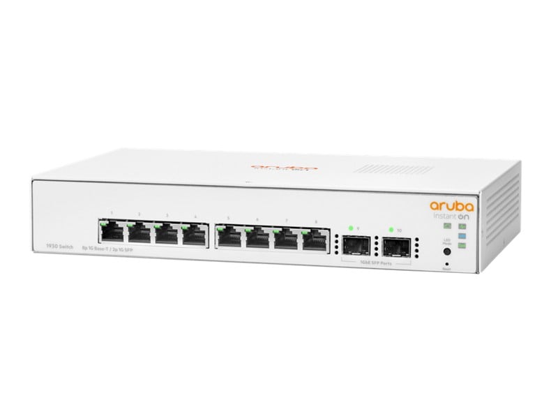 JL680A | HPE | HPE Aruba Instant On 1930 Smart 8G 2SFP Switch HPE Aruba Instant On 1930 Smart 8G 2SFP Switch