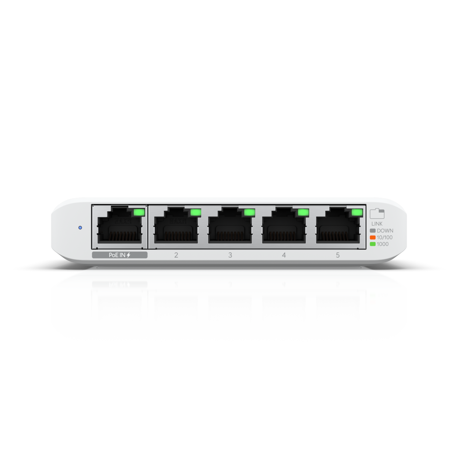 Ubiquiti USW-FLEX-MINI-5 Networks UniFi Switch Flex Mini (5-pack) Gestionate Gigabit Ethernet (10/100/1000) Power over Ethernet (PoE) Suport Alb
