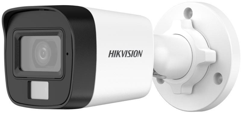 Camera analogica 2MP, Bullet, lentila 2.8mm, IR 30m, lumina alba 20m, microfon, Hikvision - DS-2CE16D0T-LFS(2.8mm) – HIKVISION DS-2CE16D0T-LFS(2.8mm)