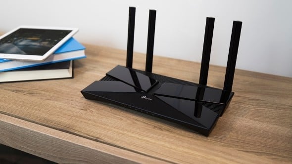 TP-Link Archer AX1500 router wireless Gigabit Ethernet Bandă dublă (2.4 GHz/ 5 GHz) Negru