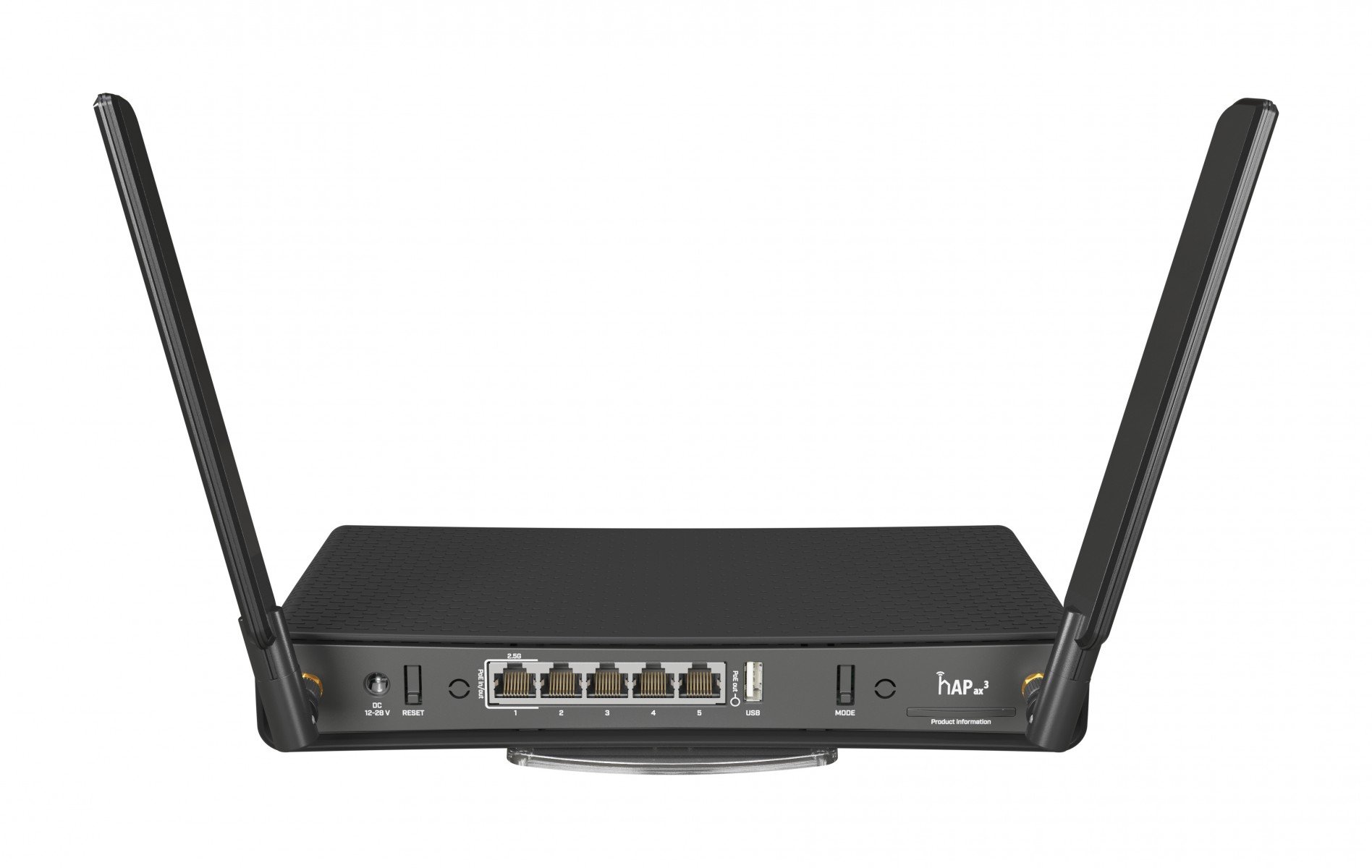hAP ax3, RouterOS licenta L6, 4 x Gigabit, 1 x 2.5 Gigabit PoE IN/OUT, 2.4/5GHz, USB, WPA3 - MikroTik C53UiG+5HPaxD2HPaxD – Mikrotik C53UiG+5HPaxD2HPaxD
