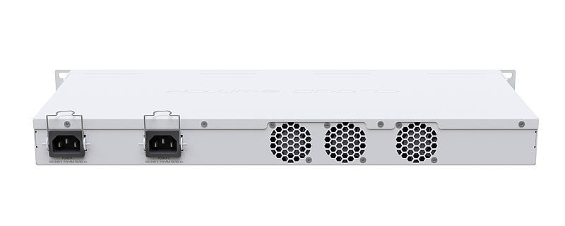 Management Switch 24 x SFP+ 10Gbps, 2 x QSFP+ 40Gbps - Mikrotik CRS326-24S+2Q+RM