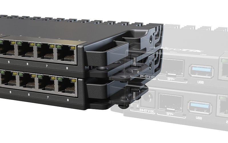 Kit montare in Rack pentru routere RB5009/L009 - MikroTik K-79