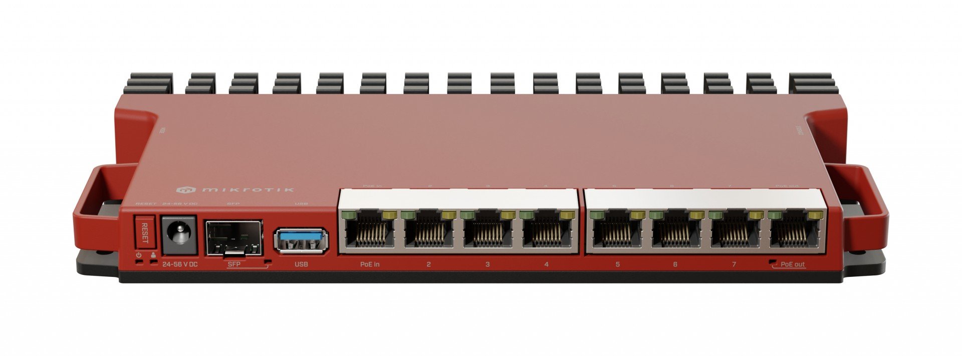 Mikrotik L009UIGS-RM – Router 8 porturi Gigabit, 1 port PoE IN, 1 port PoE Out, SFP 2.5G, NAND, USB, 1U - MikroTik L009UiGS-RM Router 8 porturi Gigabit, 1 port PoE IN, 1 port PoE Out, SFP 2.5G, NAND, USB, 1U - MikroTik L009UiGS-RM – Mikrotik L009UIGS-RM
