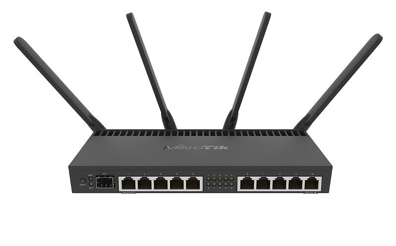Mikrotik RB4011iGS+5HacQ2HnD-IN – Router 10 x Gigabit, 1 x SFP+ 10Gbps,PoE IN/OUT, RouterOS L5, Wi-Fi - Mikrotik RB4011iGS+5HacQ2HnD-IN Router 10 x Gigabit, 1 x SFP+ 10Gbps,PoE IN/OUT, RouterOS L5, Wi-Fi - Mikrotik RB4011iGS+5HacQ2HnD-IN – Mikrotik RB4011iGS+5HacQ2HnD-IN