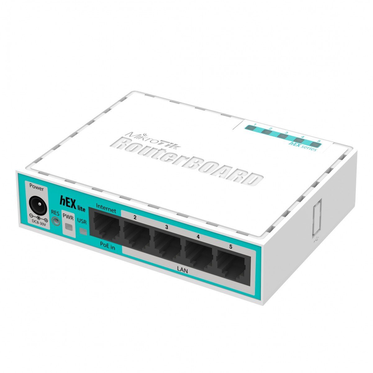 RB750r2 | Mikrotik | Router hEX Lite, 5 x Fast Ethernet, RouterOS L4 - Mikrotik RB750r2 Router hEX Lite, 5 x Fast Ethernet, RouterOS L4 - Mikrotik RB750r2