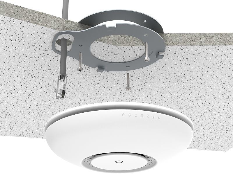 cAP ac, 2 x Gigabit (1 x PoE-out), 802.11b/g/n 2.4GHz, 802.11an/ac 5GHz, injector PoE - MikroTik RBcAPGi-5acD2nD