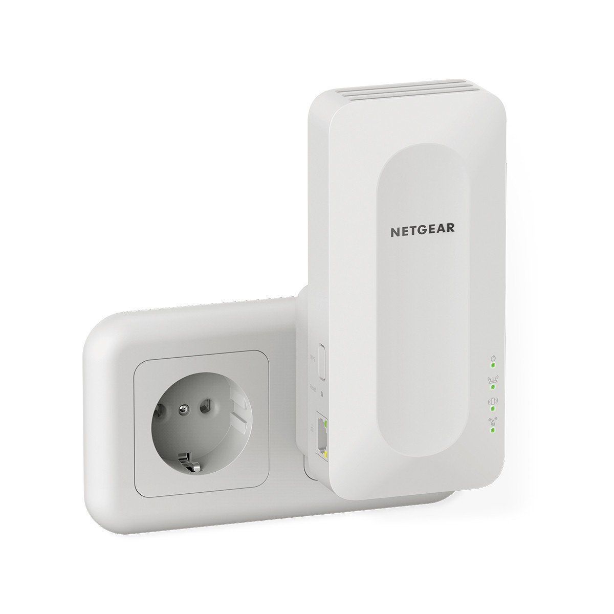 EAX15-100PES | Netgear | NETGEAR AX1800 4-Stream WiFi 6 Mesh Extender (EAX15) Amplificator rețea Alb 10, 100, 1000 Mbit/s NETGEAR AX1800 4-Stream WiFi 6 Mesh Extender (EAX15) Amplificator rețea Alb 10, 100, 1000 Mbit/s