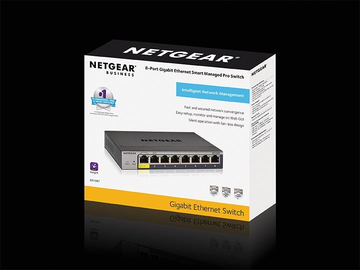 Netgear GS108T-300PES – NETGEAR GS108Tv3 Gestionate L2 Gigabit Ethernet (10/100/1000) Gri NETGEAR GS108Tv3 Gestionate L2 Gigabit Ethernet (10/100/1000) Gri – Netgear GS108T-300PES