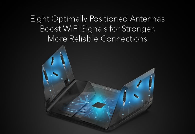 Netgear RAXE500-100EUS – NETGEAR Nighthawk RAXE500 router wireless Gigabit Ethernet Tri-band (2.4 GHz / 5 GHz / 6 GHz) Negru NETGEAR Nighthawk RAXE500 router wireless Gigabit Ethernet Tri-band (2.4 GHz / 5 GHz / 6 GHz) Negru – Netgear RAXE500-100EUS