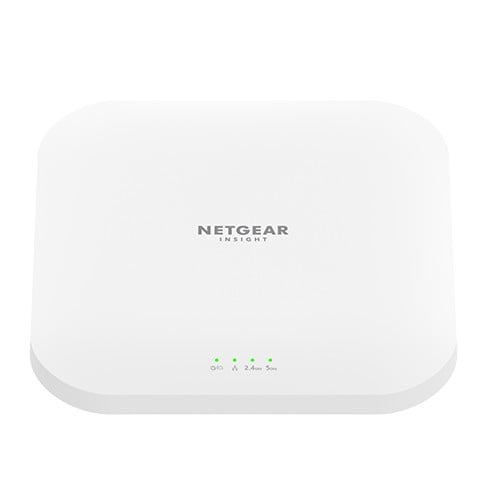 Netgear WAX620 – Punct de acces WiFi 6 AX3600 dual-band, Cloud Managed Insight, 3600 Mbps, PoE+, Alb – Netgear WAX620-100EUS
