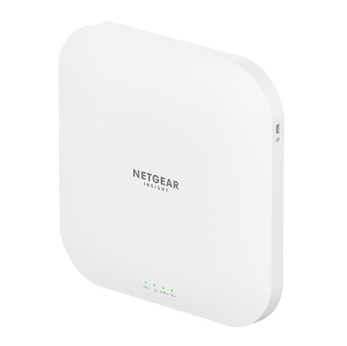 Netgear WAX620 – Punct de acces WiFi 6 AX3600 dual-band, Cloud Managed Insight, 3600 Mbps, PoE+, Alb – Netgear WAX620-100EUS