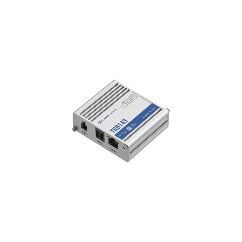 Teltonika TRB143000000 – Teltonika TRB143 LTE/4G M-Bus Industrial Gateway Teltonika TRB143 LTE/4G M-Bus Industrial Gateway – Teltonika TRB143000000
