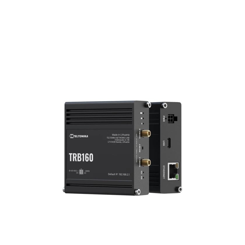 Teltonika TRB160100000 – Teltonika TRB160 4G LTE Cat6 IoT-Gateway gateway-uri/controlere 10, 100, 1000 Mbit/s Teltonika TRB160 4G LTE Cat6 IoT-Gateway gateway-uri/controlere 10, 100, 1000 Mbit/s – Teltonika TRB160100000