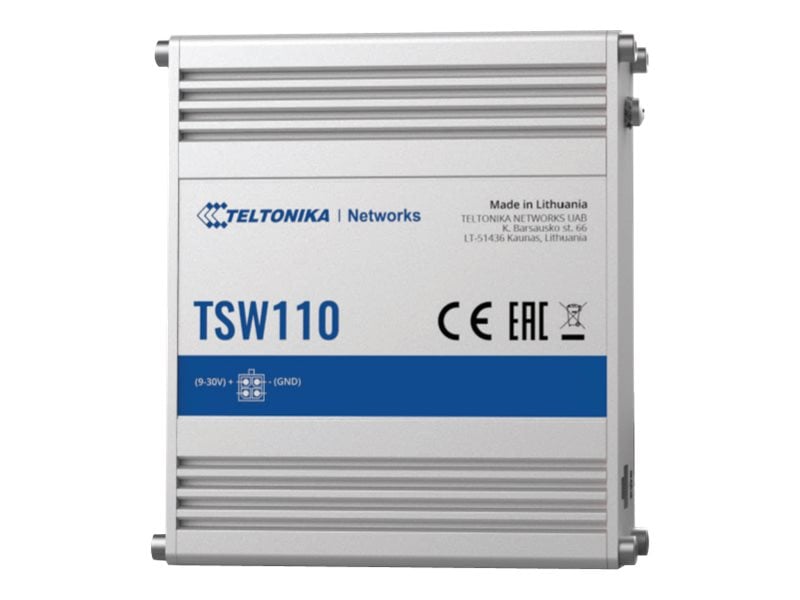 Teltonika TSW110 Unmanaged Layer 2 Switch – Teltonika TSW110000000